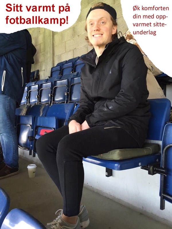 Sitt varmt når du er på kamp