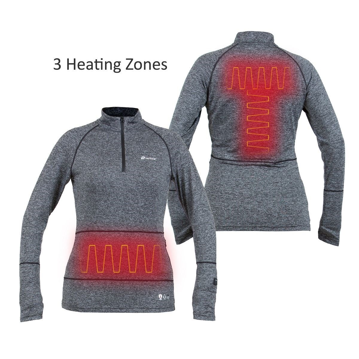 Heated Base Layer Top - Female