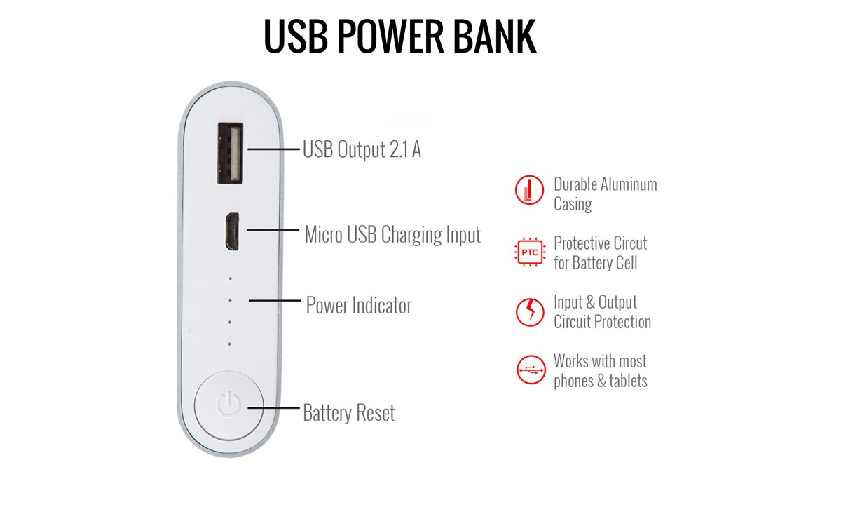 USB Power Bank fra Varme Kle